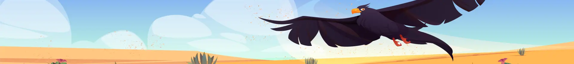 Un corbeau avec les ailes déployées